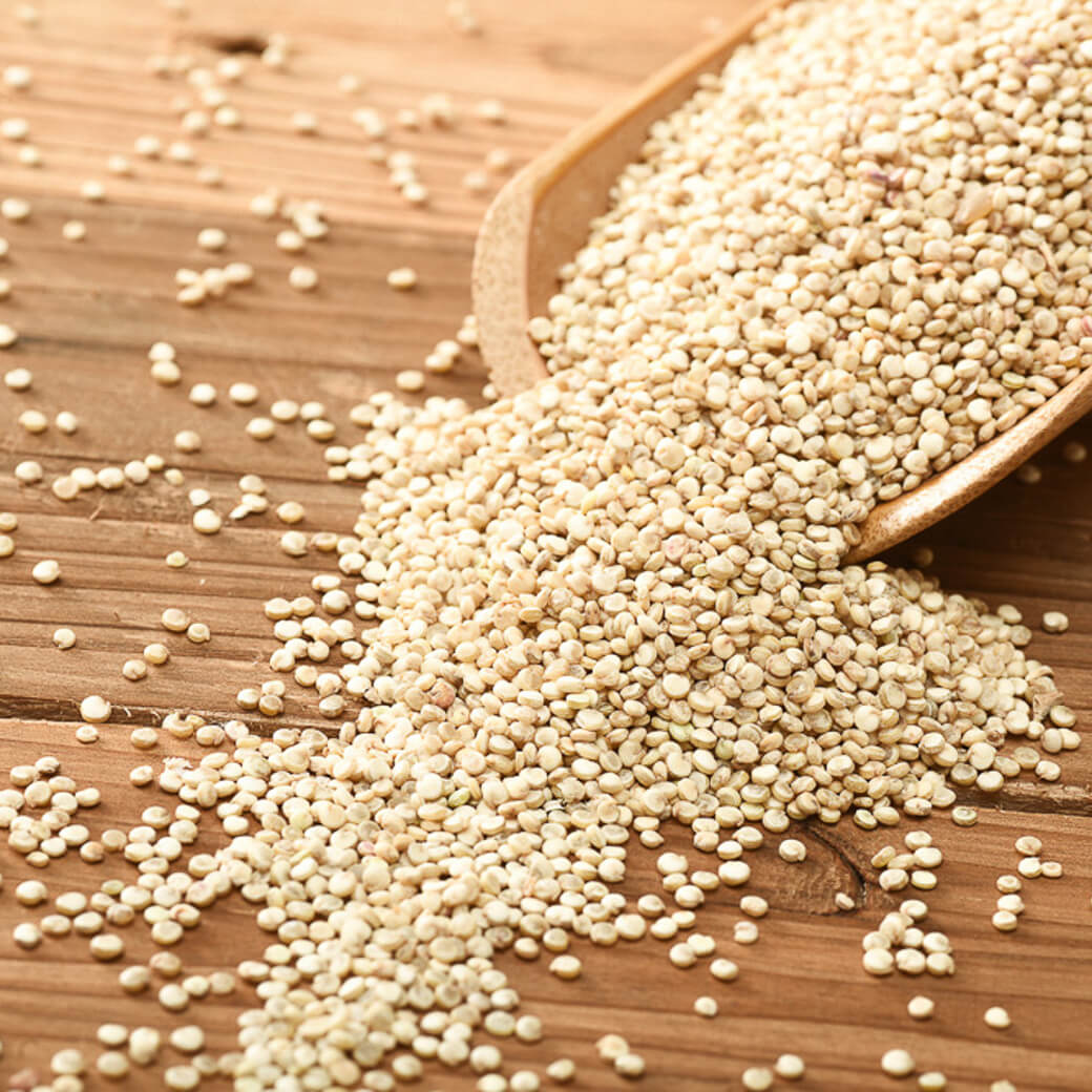 Raw White Quinoa Vegan And Gluten Free Certified Organic Quinoa